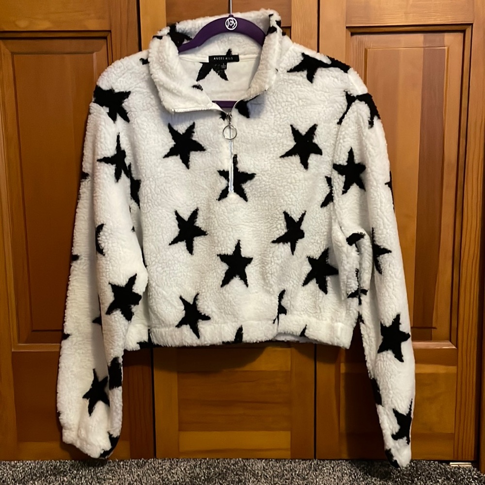 Angel Kiss Fluffly Crop Top